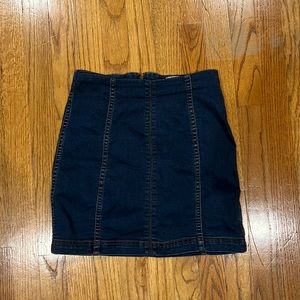 Free people Jean skirt